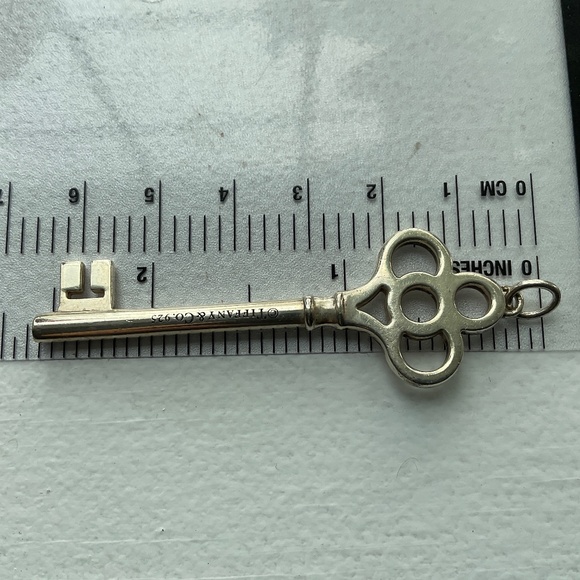 Authentic Tiffany Large Key pendant - Picture 5 of 5